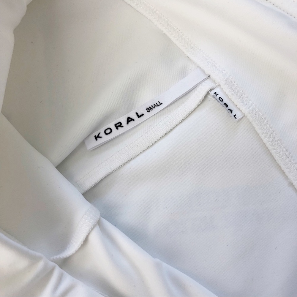 Koral Pista Blackout High Rise Legging - White - Picture 9 of 11